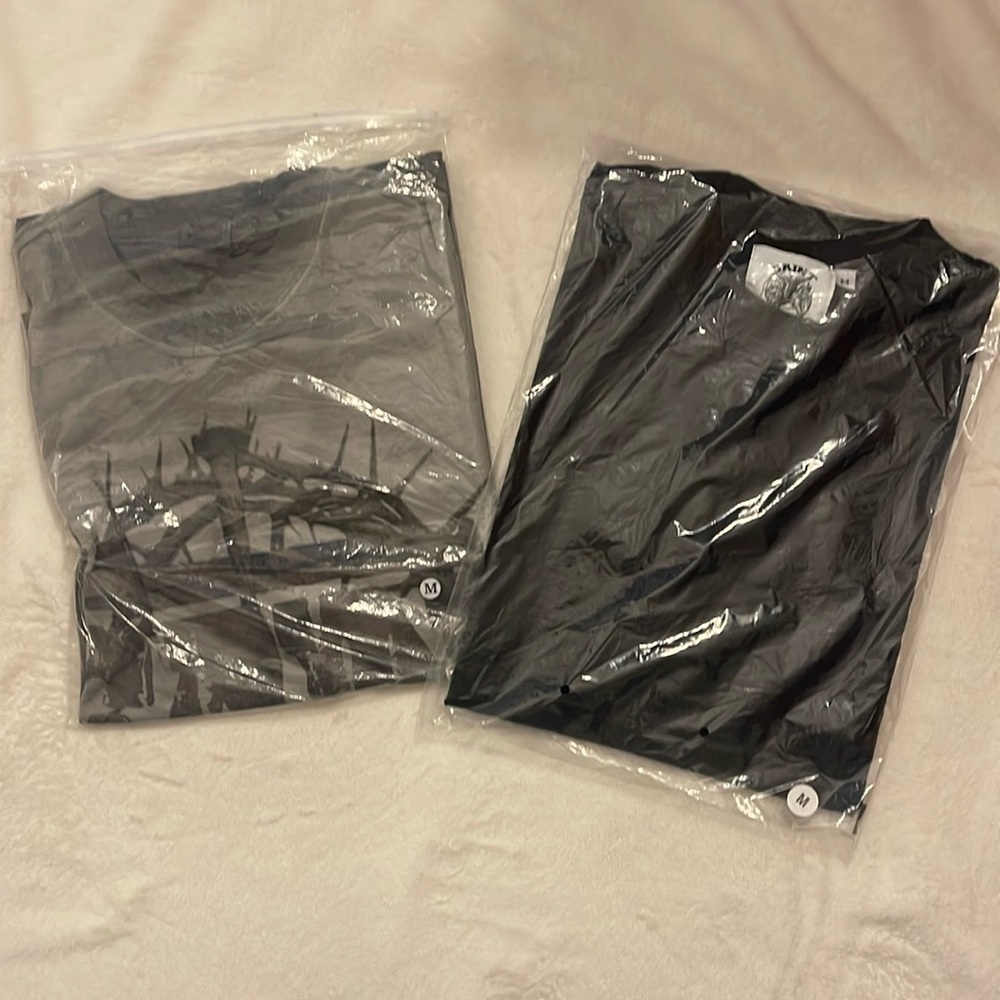 Saint Vanity Brand. 2- Medium in Size. Short Sleeve TShirt.
